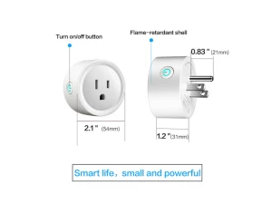 White WiFi Smart Plug — Smart Plug, EN-Labs