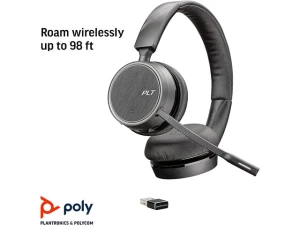 Bluetooth Single-Ear Headset — Wireless Earbuds, Plantronics