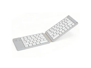 Foldable Bluetooth Keyboard, White — Bluetooth Keyboard, Dpofirs