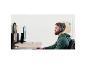 Zone Vibe Wireless Headset, Graphite, UC Version — Wireless Earbuds, Logitech