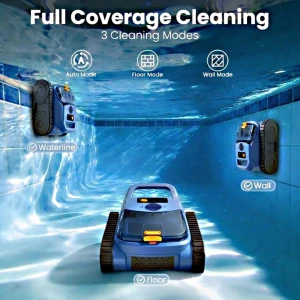 Cordless Robotic Pool Cleaner — Robotic Pool Cleaner, Seauto