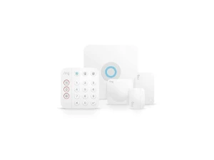 Home Security System Kit, 5-Piece, 2nd Generation, White — Starter Kit, Ring