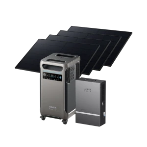 Portable Power Station Bundle with Solar Panels and Smart Home Power Kit — Portable Power Station, Anker SOLIX