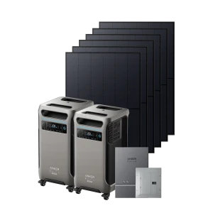 Solar power equipment bundle — Portable Power Station, Anker SOLIX