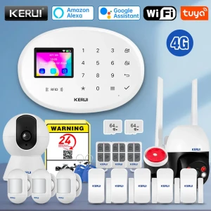 Wireless home alarm kit — Security Monitoring, KERUI