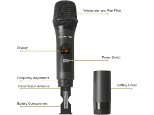 Wireless Microphone Karaoke Mixer System — Karaoke Machine, Sound Town