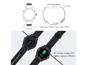 Smart Watch, Green, 1.3-inch — Smart Watch, ZOSKVEE