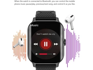 F12 Smart Watch, Gold + Pink — Smart Watch, ZOSKVEE