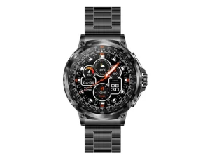 Smart Watch Black Bamboo — Smart Watch, ZOSKVEE