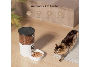 Automatic Pet Feeder and Water Fountain Combo — Automatic Pet Feeder, GCROWN