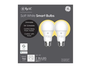A19 Smart LED Bulb, 2-Pack — Smart Light Bulb, GE Lighting