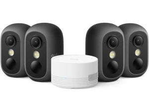 Wireless Camera Kit, 4-Cam, Black — Security Camera, eufy