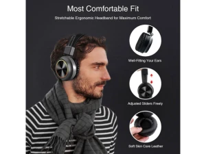 Foldable Bluetooth Headphones — Wireless Earbuds