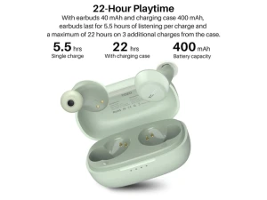Green Mini Wireless Earbud — Wireless Earbuds, TOZO