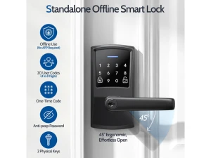 Keypad door lock with handle — Smart Lock, Nyboer