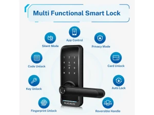 Smart Door Lock with Handle — Smart Lock, KUCACCI