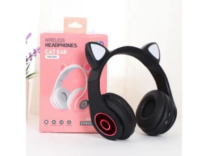 Wireless Cat-Ear Headphones — Wireless Earbuds