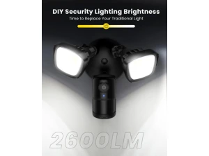 Outdoor Floodlight Security Camera — Security Camera, iegeek