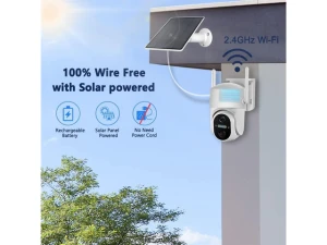 Outdoor Solar WiFi Security Camera — Security Camera, PISKEKAT