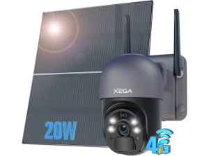 4G LTE Cellular Security Camera with 20W Solar Panel — Security Camera