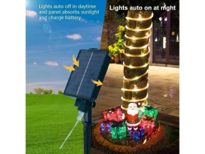 Solar Rope Lights — Smart Outdoor Lighting, PISKEKAT
