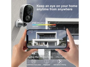 Wireless Outdoor Security Camera — Security Camera, PISKEKAT
