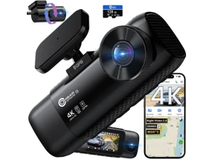 3-Channel Dash Camera with 128GB Card — Dash Cam, OMBAR