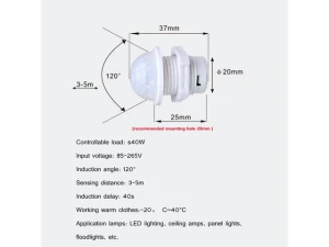 PIR Motion Sensor Switch — Motion Sensor, Graviton