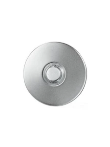 Lighted Round Stucco Pushbutton Doorbell Kit, 2.5" Diameter, Broan-NuTone