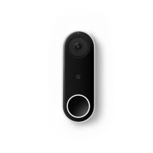 Wired Video Doorbell with 24/7 Streaming, HDR Video, and Person Alerts — Video Doorbell, Google