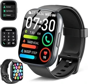 1.95" Smartwatch with Bluetooth Calls, 110+ Sports Modes, Heart Rate Monitor — Smart Watch, Cillso