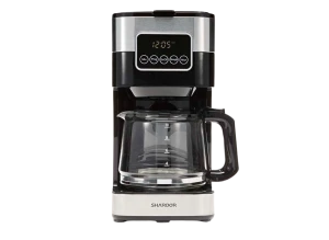 10-Cup Programmable Coffee Maker with Strong Brew Option — Coffee Maker, SHARDOR