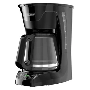 12-Cup Programmable Coffeemaker — Coffee Maker, BLACK+DECKER
