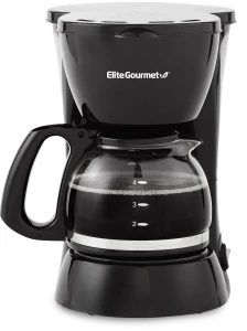 Automatic 4-Cup Brew & Drip Coffee Maker with Pause N Serve — Coffee Maker, Elite Gourmet