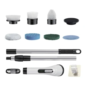 Cordless Electric Spin Scrubber for Bathroom Cleaning, Highyes