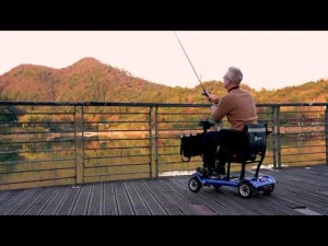 Foldable Electric Mobility Scooter for Adults with 22 Miles Range, Aotedor