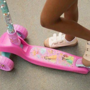 Character Kids Kick Scooter with LED Lights and Light-Up Wheels, Jetson