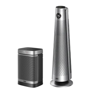 Space Heater, 1500W Portable Electric Heater for Indoor Use with Remote, Thermostat, 70° Oscillation, 12H Timer, 5..., Dreo