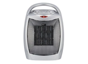 Portable Electric Space Heater with Thermostat, 1500W/750W Safe and Quiet Ceramic Heater Fan, GiveBest