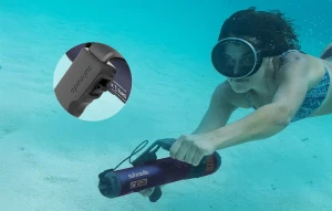 Underwater Scooter Lite, Compact and Portable Water Scooter for Diving, Snorkeling, and Sea Adventures, Waydoo
