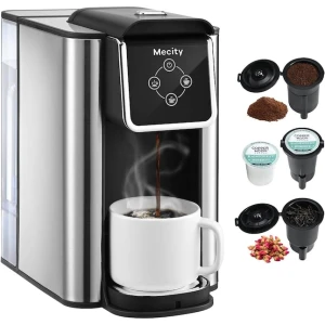 3 in 1 Single Serve Coffee Machine, Mecity