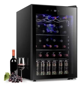 36 Bottle Wine Cooler Cabinet Beverage Refrigerator, Antarctic Star