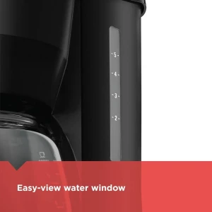 5-Cup Coffeemaker — Coffee Maker, BLACK+DECKER