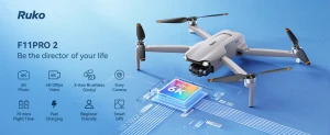 6K Camera Drone with 3-Axis Gimbal, 70-Min Flight Time — Drone, Ruko