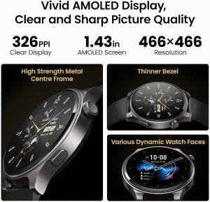 AMOLED Smart Watch — Smart Watch, TOZO
