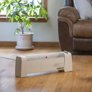 Baseboard Space Heater with Adjustable Thermostat, EZ-HEAT