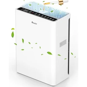 H13 HEPA Air Purifier for Large Rooms up to 2200 sqft with Fragrance Sponge and Timer — Air Purifier, VEWIOR