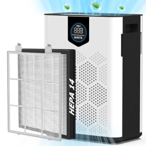 Large Room Air Purifier with H14 True HEPA Filter — Air Purifier, DAYETTE