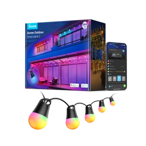 Smart Outdoor String Lights — LED Strip Lights, Govee