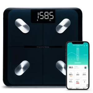 Smart Scale for Body Weight with BMI, Body Fat, Muscle Mass, Bluetooth Sync — Smart Scale, Etekcity